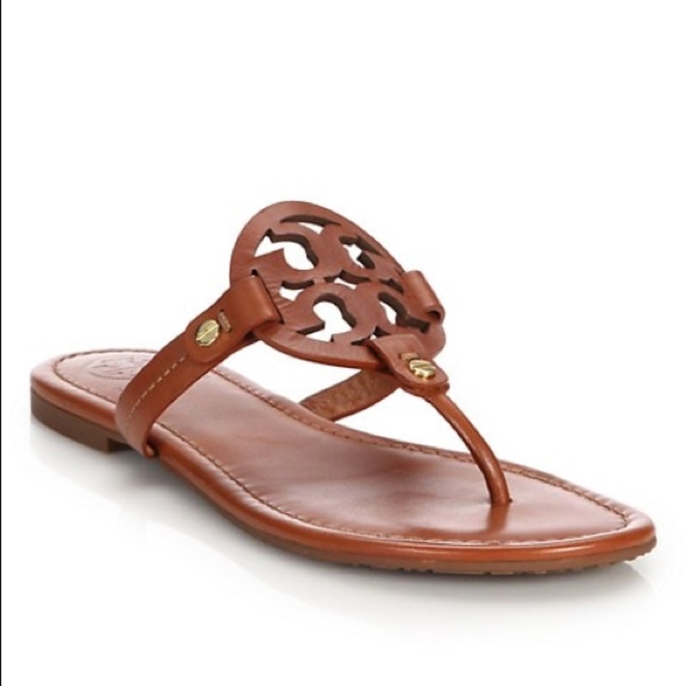 Tory Burch Brown Miller Sandal